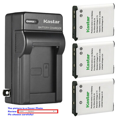 Kastar Battery Wall Charger for Nikon EN-EL19 Nikon Coolpix S3500 Coolpix S3600