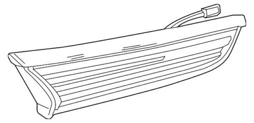 Lámpara de señal auxiliar de cierre trasero Buick LaCrosse genuina GM 2017-2019 26218069 Foto 2 de 3