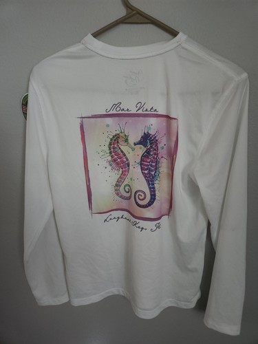 Native Outfitters MarVista Longboat, Fl. UPF 50 Long Sleeve Sun Shirt Kids M NWT - Picture 2 of 10