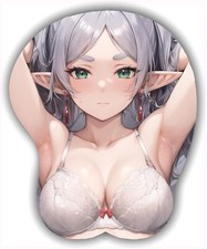 Frieren: Beyond Journey's End Frieren 3D Anime Mouse Pads Silica GelWrist Suppor