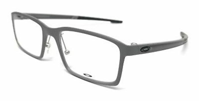 NEW AUTHENTIC OAKLEY MILESTONE OX8038-0452 Satin Concrete Eyeglasses 52mm 17 141 Świetne oferty