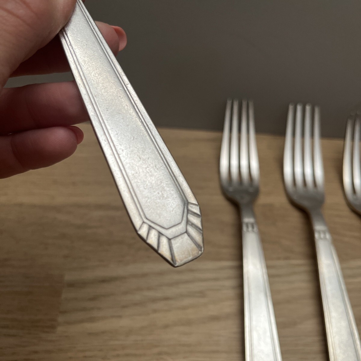 Coffret 24 couteaux CAILAR BAYARD métal argenté & inox Modèle rubans