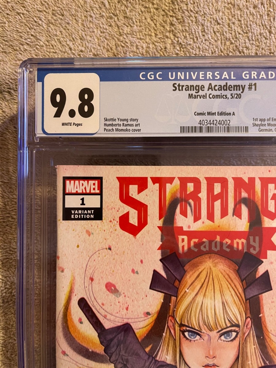 Strange Academy #1 桃桃子表紙 CGC 9.8 アメコミリーフ Strange Academy #1 桃桃子表紙 CGC 9.8 アメコミリーフ
