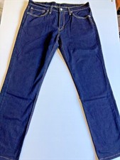 Levis size W34 L31 511 Regular fit straight Leg dark Blue Denim Jeans. Classic 5