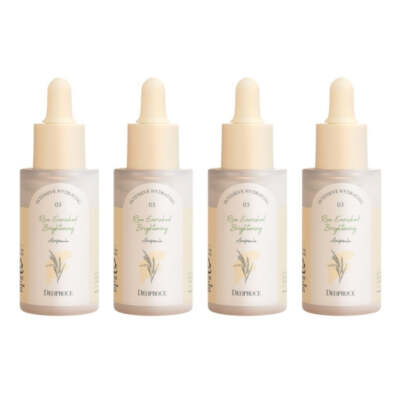 Deoproce Rice Enriched Brightening Ampoule 30ml*4Pcs - FREE SHIPPING