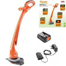 Brand New Flymo Cordless Grass Trimmer and Edger EASITRIM 250 2ah Li-ion 18v