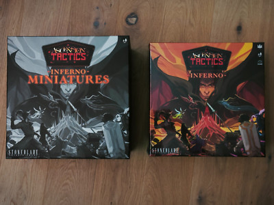 Ascension Tactics: Inferno - Kickstarter Edition + Miniatures - Stoneblade Games