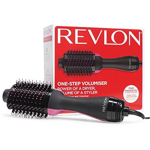 Sèche-cheveux volumisant brosse One-Step ionique pour un brushing matinal rapide
