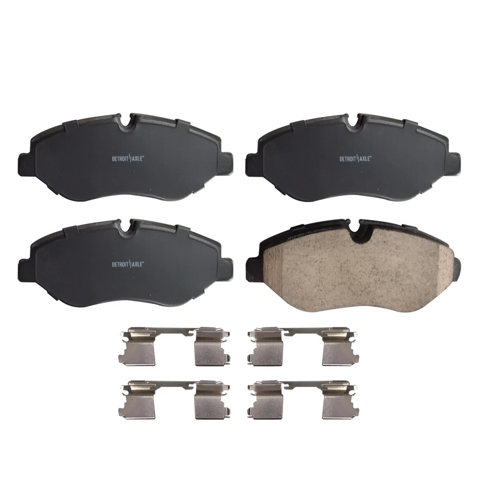 Juego de pastillas de freno delanteras de cerámica para Freightliner Mercedes-Benz Sprinter 2500 Metris Foto 3 de 4