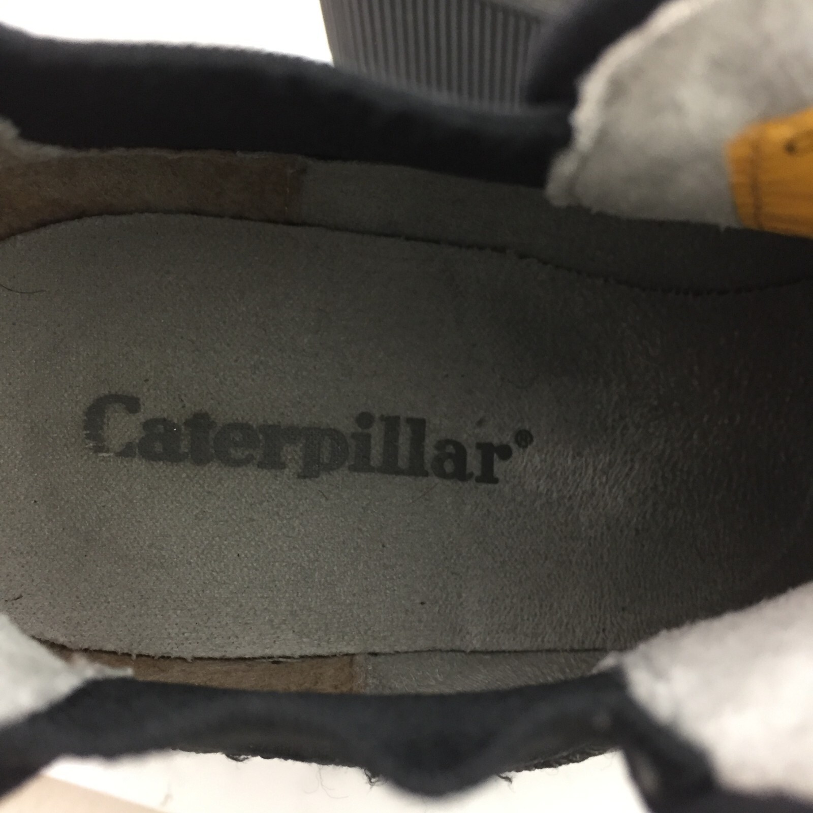 Caterpillar Women's Boots Size 6 Black Stretch Panel Ribbed Wide Pull