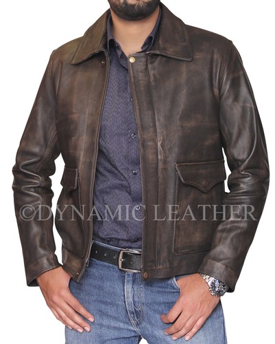 Genuine Cow Hide Skin Leather Jacket | eBay