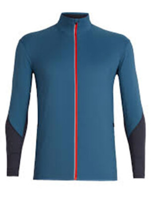 Icebreaker Tech Trainer Hybrid Jacket (M) Thunder / Panther / Chili Red