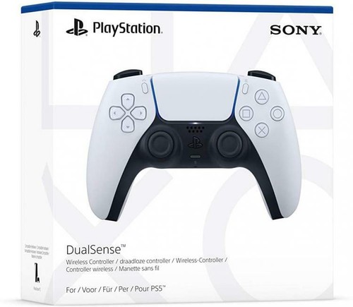 CONTROLLER SONY DUALSENSE PLAY STATION 5 DUALSHOCK PS5 WIRELESS BIANCO PAD  | eBay