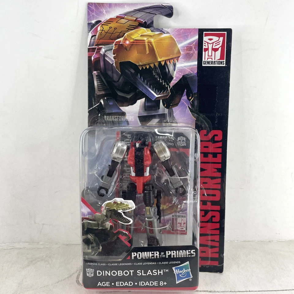 Transformers Generations Power of the Primes Autobot Dinobot Slash Figura Juguete Foto 2 de 4