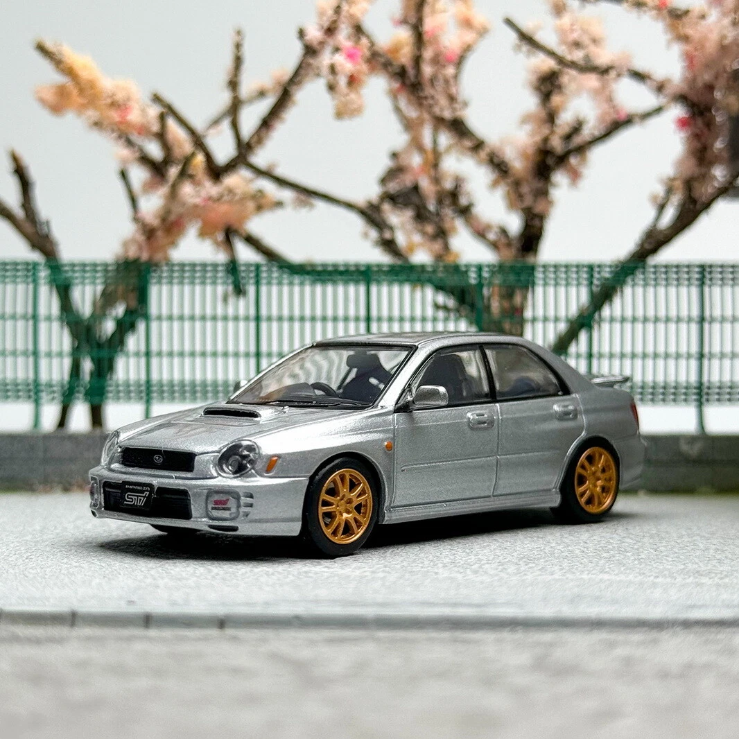 Amazon.com: Tarmac Works 1:64 Scale 1997#4 Subaru Impreza