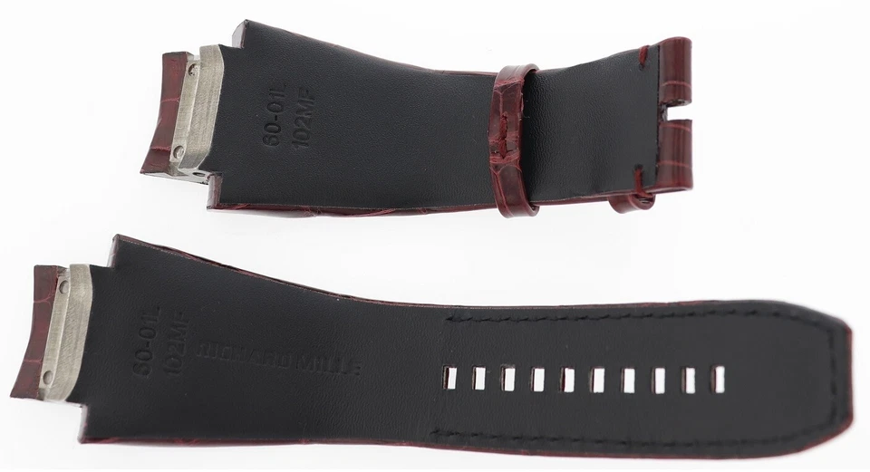 Nueva correa original Richard Mille marrón RM60-01M 102 MF Foto 2 de 3