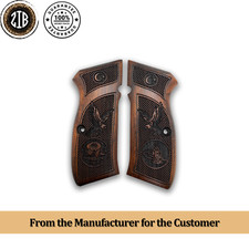 ZIB GRIPS CZ-75 impugnature fatte a mano in legno impugnature Ars.033