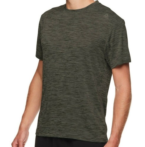 Reebok Neptune Crewneck Shirt Gym Exercise Rosin Heather Men's Medium-XL - Picture 4 of 6