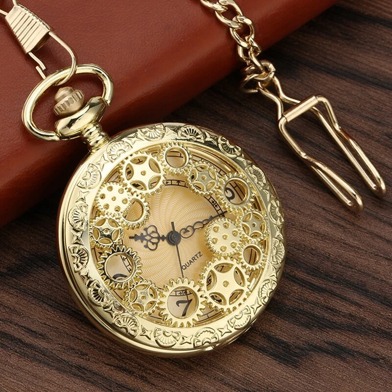 Pocket watch and chain sale