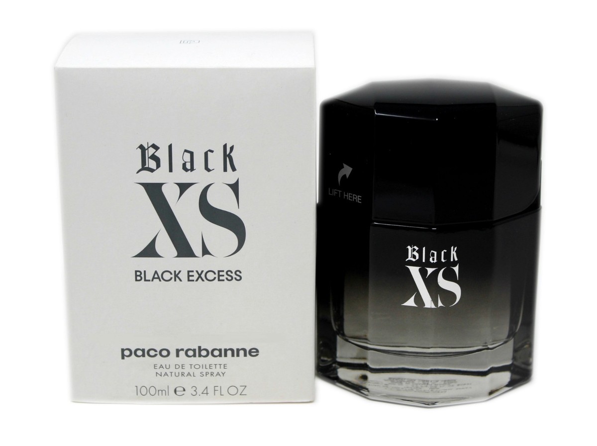 Paco Rabanne Black Xs香水 100ML PACO RABANNE BLACK XS BLACK EXCESS EAU DE TOILETTE SPRAY 100 ML