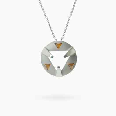 Ark Yellow Gem Quartz Pendant - For all ARK Crystals