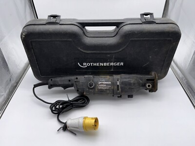 Rothenberger Rotiger Vario Electronic 110V Rohrschneider Säge & Koffer