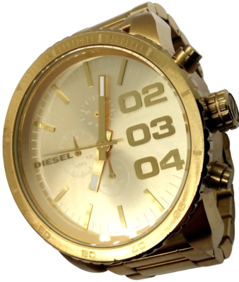 Diesel Dz-426B Chronograph Gold Tone Stainless Steel Men's Watch