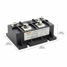 1pcs Bridge Rectifier MDQ-200A 200A 1600V Full Wave Diode Module Single Phase