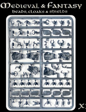 MITTELALTER & FANTASY KÖPFE, UMHÄNGE & SCHILDE ANGUSS - VICTRIX