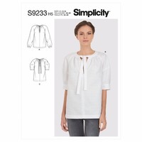 Simplicity 9233 Misses Oberteile NäHen Muster GrößEn 6-14 & 16-24 2 Stile