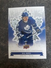 2017 Upper Deck Toronto Maple Leafs Centennial Bill Berg Card# 53