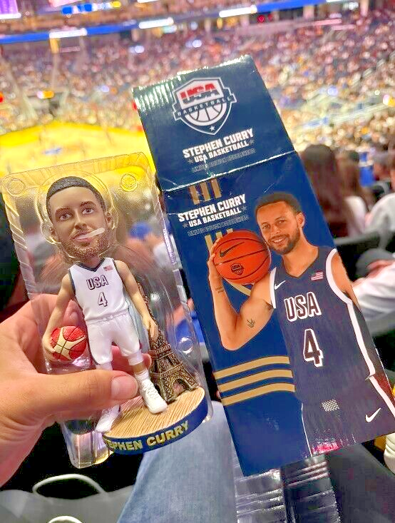 Warriors 2024 Stephen Curry Team USA Olympic Basketball SGA