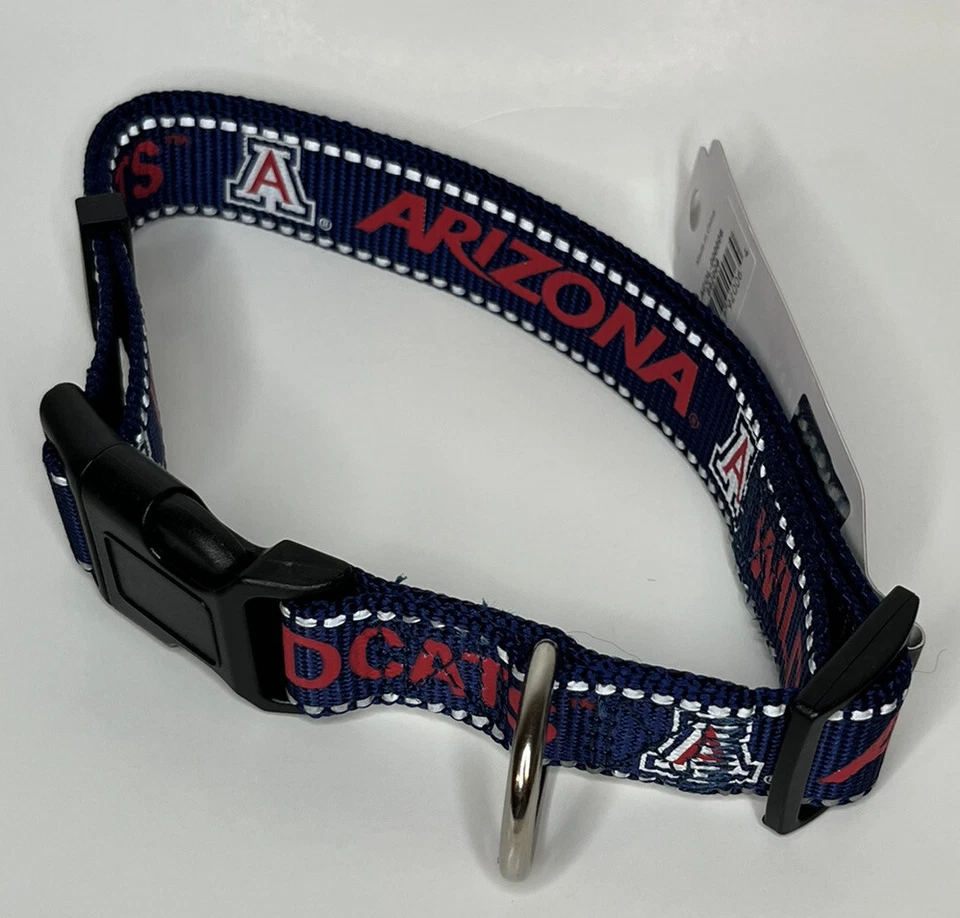 Arizona Wildcats ✅ Dog Collars/Leashes ✅ Officially Licensed College Team Collar - Image 2 of 4