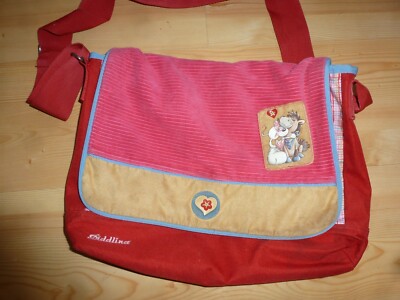 Diddlina Diddl Umhängetasche Messenger bag Tasche rot pink Pinwand Truhe Spardos