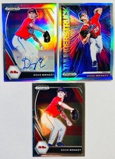 2021 Panini Prizm Draft Picks DOUG NIKHAZY Silver AUTO Thunder GUARDIANS 3 Card