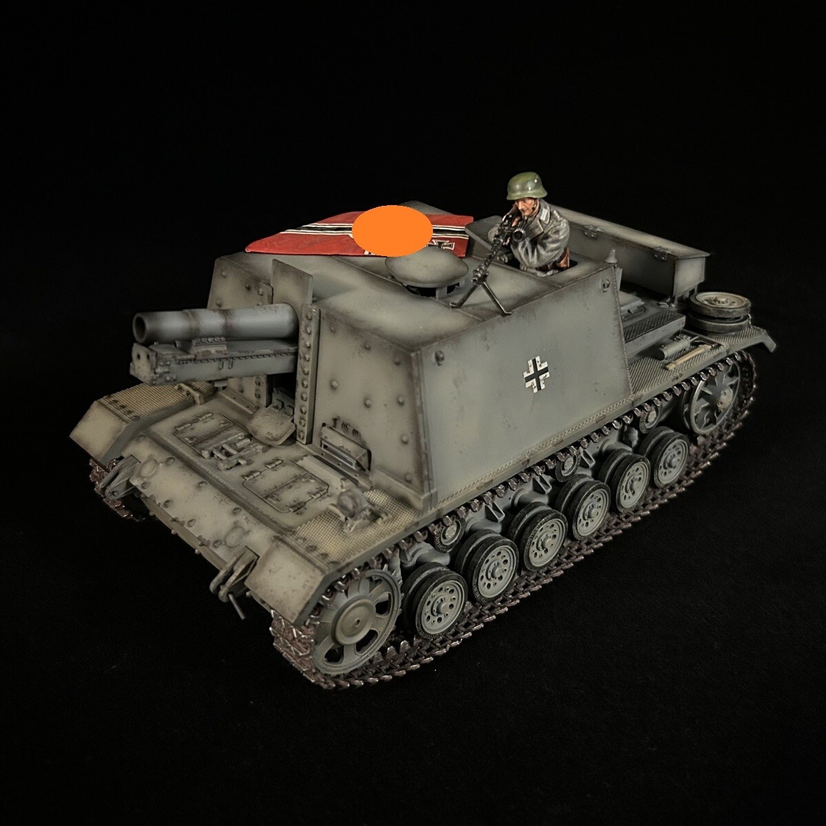 WAR PARK MINIATURES 1:30 WW2 AX039 GERMAN GREY SIG 33 AUSF