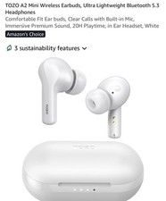 TOZO A2 Wireless Earbuds Bluetooth Immersive Premium Sound Stereo Headphones