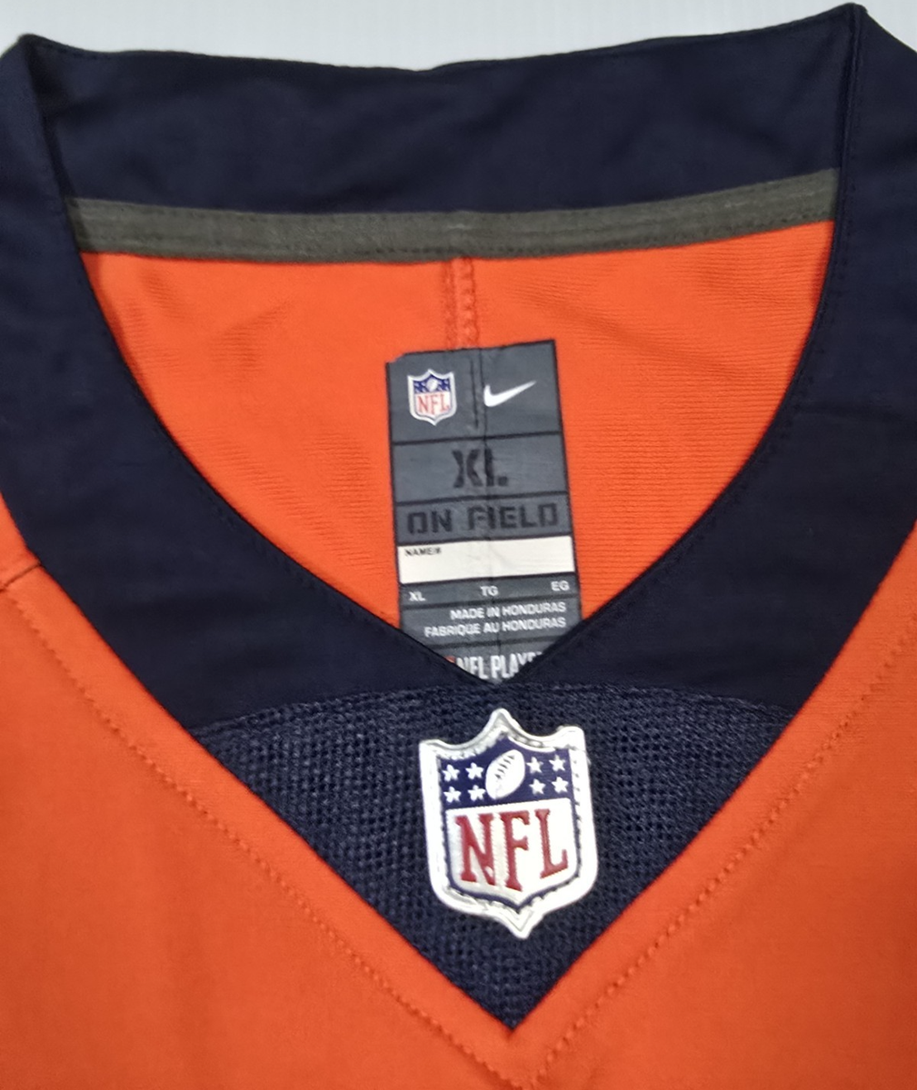Broncos Russell Wilson #3 signed Nike NFL sewn autographed