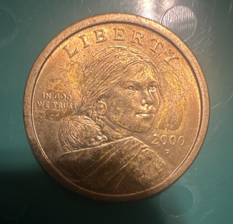 2000-P Sacagawea Native American $1 Coin Philadelphia Business Strike KM#330
