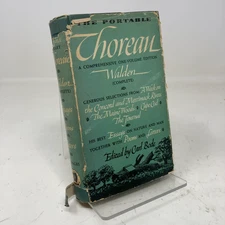 The Portable Thoreau  by Carl Bode HC First Edition  Very Good 1947
