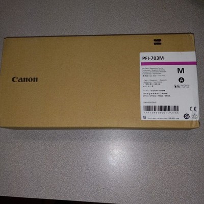 GENUINE Canon PFI-703M Magenta Ink for imagePROGRAF iPF810 iPF815 iPF820 iPF825