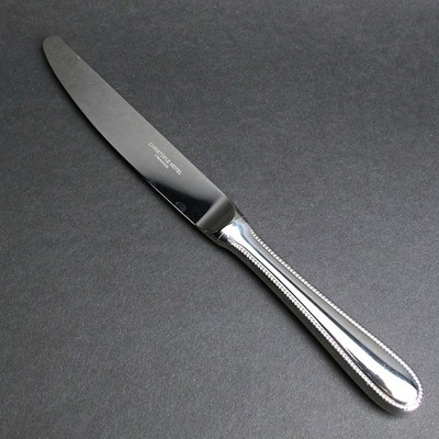 Collier (Hotel) by Christofle Stainless 9 5/8'' Dinner Knife(s) Perles Mimosa