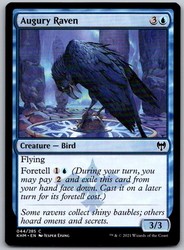 Augury Raven 44/285 Kaldheim Common