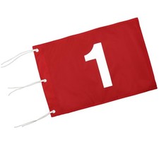 KINGTOP Golf Flag 20x14 Inch - 14 inches x 20 inches, Red Numbered 1