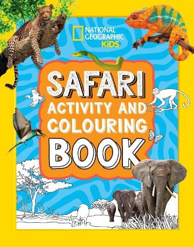 Safari Activity and Colouring Book (National Geographic Kids) by National Geogr - Image 7