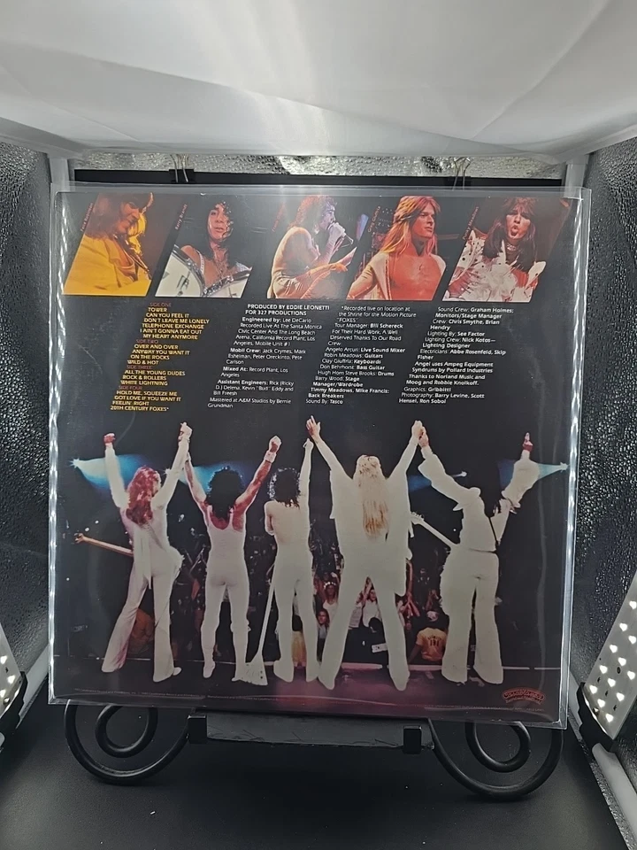 Angel Live Without a Net Original 2LP Casablanca NNLP-2-7203 PRC R 72 VG+/VG+ Foto 2 de 4