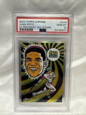 2023 Topps Chrome - Ultraviolet All-Stars Juan Soto #UV-9 PSA 10 LOW POP!