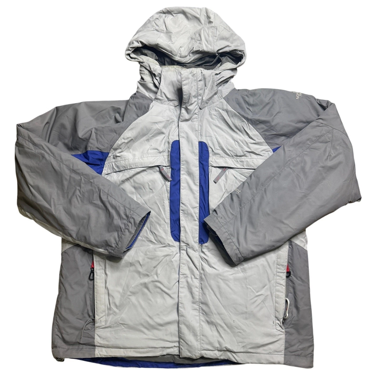 THE NORTH FACE TNF 3 IN 1 SNOW RAIN HIKING JACKET L LARGE WINTER CAMP MEN USED