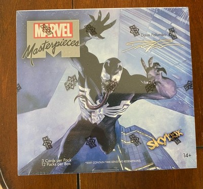 2020 MARVEL MASTERPIECES SEALED HOBBY BOX NEW PALUMBO