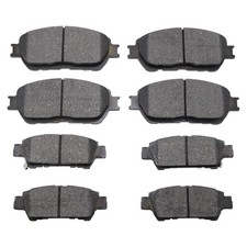 Pastiglie freno anteriori posteriori semimetalliche Toyota Siena D906 D995 2004-2010